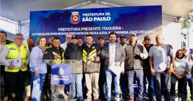 SindimotoSP participa da entrega de mais 11,5 km de Faixa Azul pelo prefeito Ricardo Nunes na Jacu-Pêssego – Zona Leste; capital chega a 232,7 km da área preferencial para motociclistas